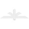 Ekena Millwork Redmond Architectural Grade PVC Gable Bracket, 48"W x 16"H x 2"D x 4"F, 8/12 Pitch GBP048X16X0204RED00 - alternate 5